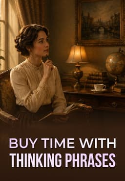 Buy Time With Thinking Phrases