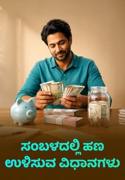 ಸಂಬಳದಲ್ಲಿ ಹಣ ಉಳಿಸುವ ವಿಧಾನಗಳು