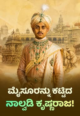 ಮೈಸೂರನ್ನು ಕಟ್ಟಿದ ನಾಲ್ವಡಿ ಕೃಷ್ಣರಾಜ !
