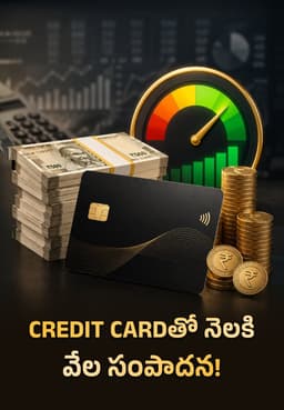 Credit Cardతో నెలకి వేల సంపాదన!