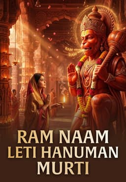 Ram Naam Leti Hanuman Murti