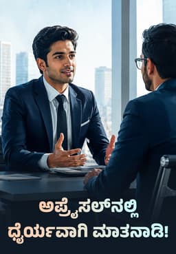 ಅಪ್ರೈಸಲ್‌ನಲ್ಲಿ ಧೈರ್ಯವಾಗಿ ಮಾತನಾಡಿ!