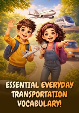 Essential Everyday Transportation Vocabulary!