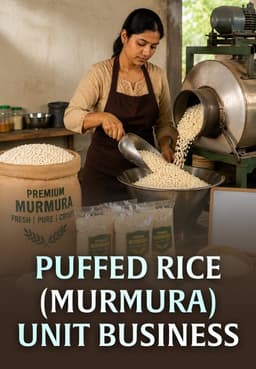 Puffed Rice (Murmura) Unit Business