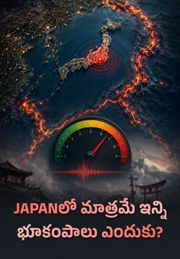Japanలో మాత్రమే ఇన్ని భూకంపాలు ఎందుకు?