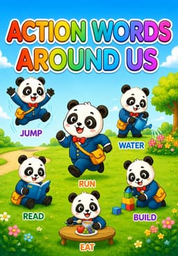 Action Words Around Us