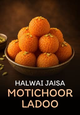 Halwai Jaisa Motichoor Ladoo