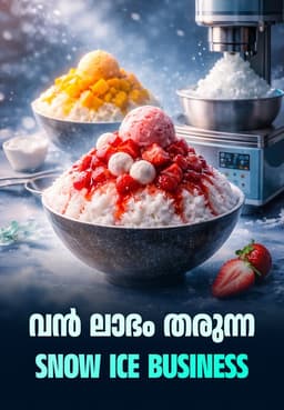 വൻ ലാഭം തരുന്ന Snow Ice Business
