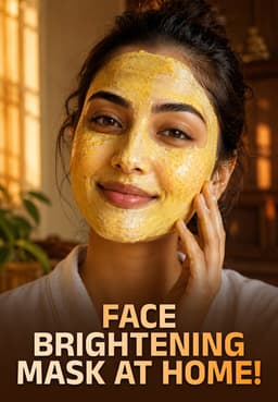 Face Brightening Mask At Home!