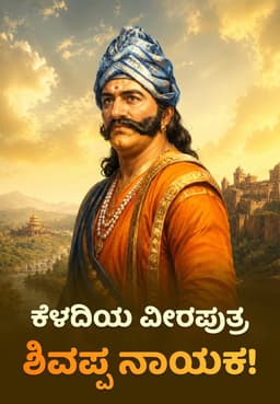 ಕೆಳದಿಯ ವೀರಪುತ್ರ ಶಿವಪ್ಪ ನಾಯಕ !