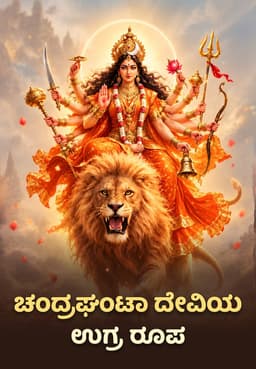ಚಂದ್ರಘಂಟಾ ದೇವಿಯ ಉಗ್ರ ರೂಪ