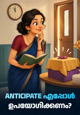 Anticipate എപ്പോൾ ഉപയോഗിക്കണം?