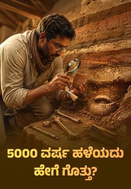 5000 ವರ್ಷ ಹಳೆಯದು ಹೇಗೆ ಗೊತ್ತು?