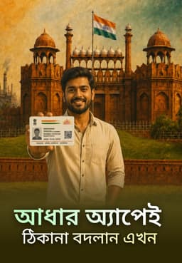 আধার অ্যাপেই ঠিকানা বদলান এখন