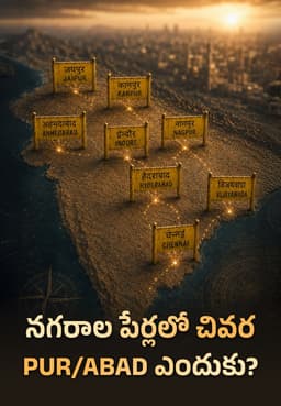 నగరాల పేర్లలో చివర PUR/ABAD ఎందుకు?