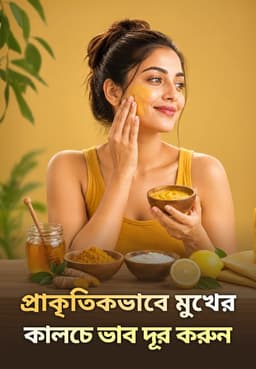 প্রাকৃতিকভাবে মুখের কালচে ভাব দূর করুন