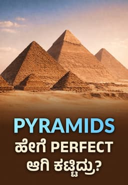 Pyramids ಹೇಗೆ Perfect ಆಗಿ ಕಟ್ಟಿದ್ರು?