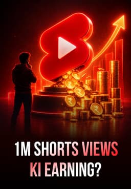 1M Shorts Views Ki Earning?