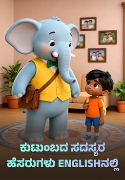 ಕುಟುಂಬದ ಸದಸ್ಯರ ಹೆಸರುಗಳು Englishನಲ್ಲಿ