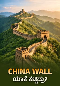 China Wall ಯಾಕೆ ಕಟ್ಟಿದ್ರು?