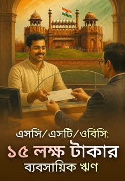 এসসি/এসটি/ওবিসি: ১৫ লক্ষ টাকার ব্যবসায়িক ঋণ