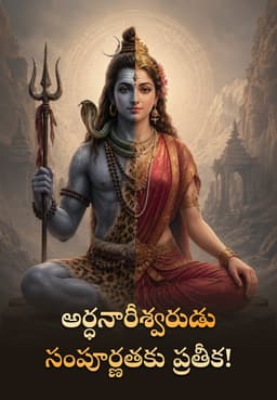 అర్ధనారీశ్వరుడు – సంపూర్ణతకు ప్రతీక!
