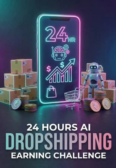 24 Hours AI Dropshipping Earning Challenge
