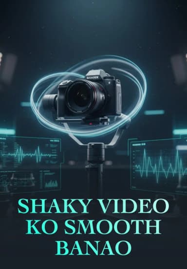 Shaky Video Ko Smooth Banao