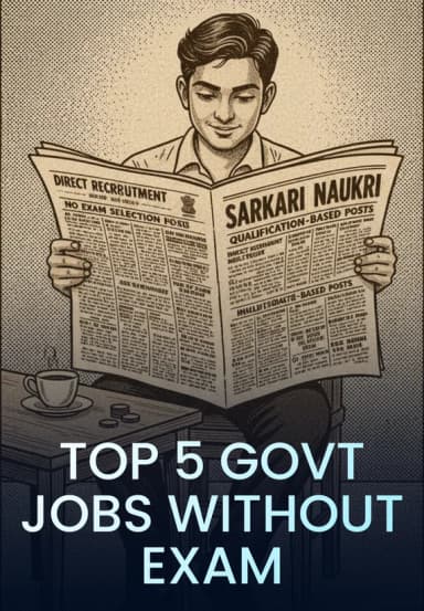 Top 5 Govt Jobs Without Exam