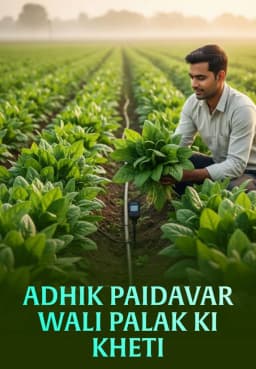 Adhik Paidavar Wali Palak Ki Kheti