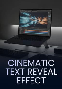 Cinematic Text Reveal Effect