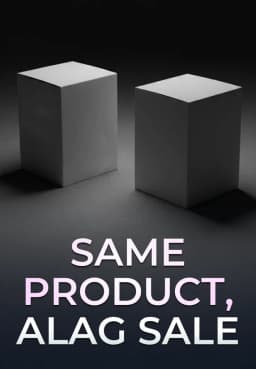 Same Product, Alag Sale