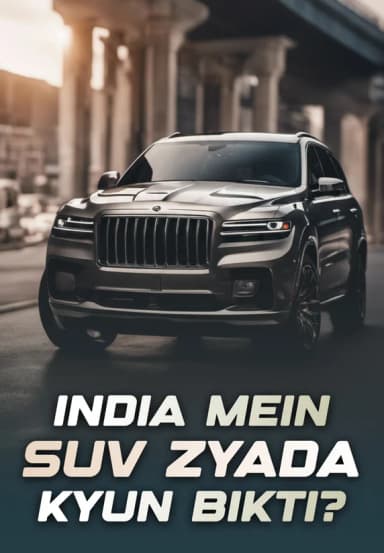 India mein SUV Zyada Kyun Bikti ?