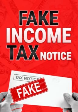 Fake Income Tax Notice