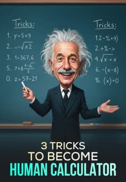 3 Tricks To Become Human Calculator