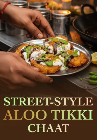 Street-Style Ki Aloo Tikki Chaat