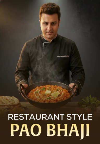 Restaurant Style Pao Bhaji