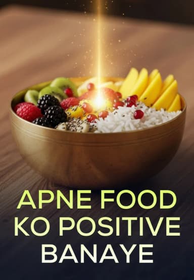 Apne Food Ko Positive Banaye