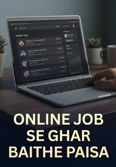 Online Job Se Ghar Baithe Paisa