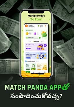 Match Panda App తో సంపాదించుకోవచ్చ?