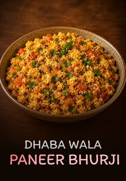 Dhaba Wala Paneer Bhurji