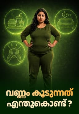 വണ്ണം കൂടുന്നത് എന്തുകൊണ്ട്?