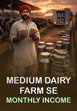 Medium Dairy Farm Se Monthly Income