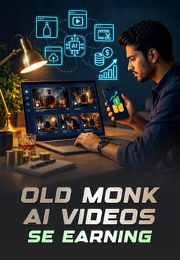Old Monk AI Videos Se Earning