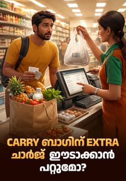 Carry ബാഗിന് Extra ചാർജ് ഈടാക്കാൻ പറ്റുമോ?