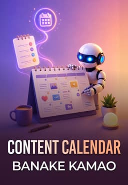 Content Calendar Banake Kamao