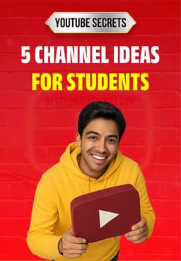 స్టూడెంట్స్కి 5 YOUTUBE ఛానల్ IDEAS