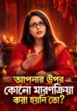 আপনার উপর কোনো মারণক্রিয়া করা হয়নি তো?