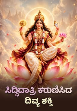 ಸಿದ್ಧಿದಾತ್ರಿ ಕರುಣಿಸಿದ ದಿವ್ಯ ಶಕ್ತಿ