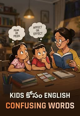 Kids కోసం English Confusing Words